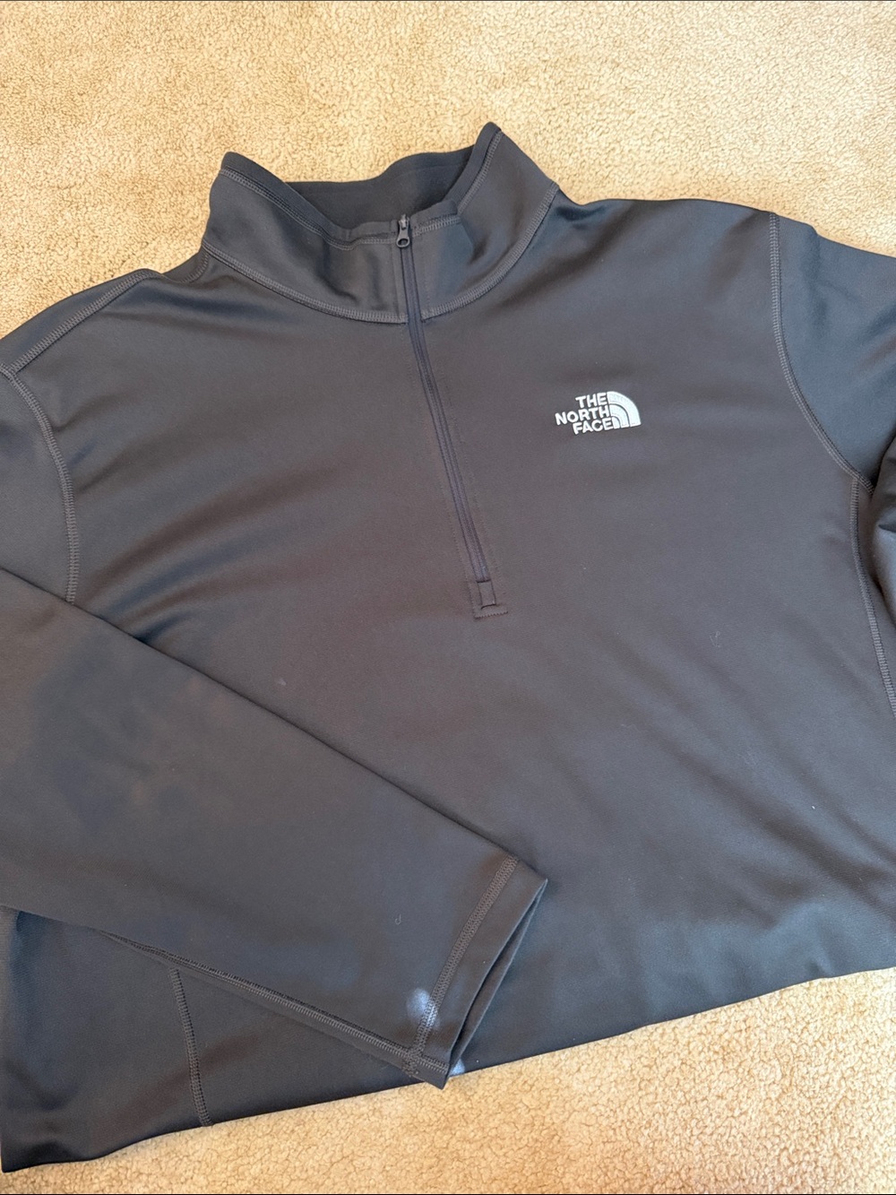 The North Face Men’s Charcoal Gray Half-Zip Performance Pullover